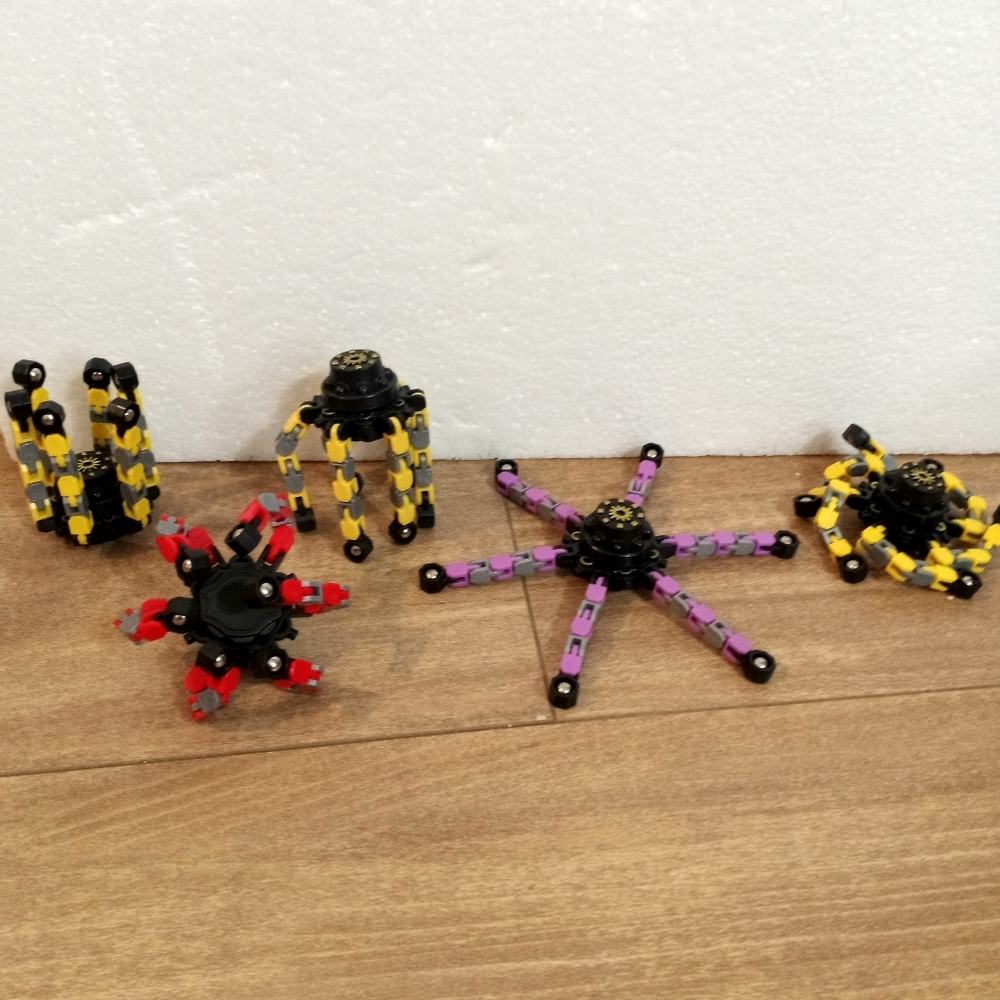 Colorful Spider Building Toys